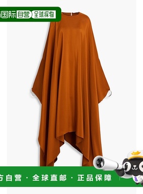 香港直邮Alaia 女士 精饰真丝双绉长款连衣裙 AA9R10231T422