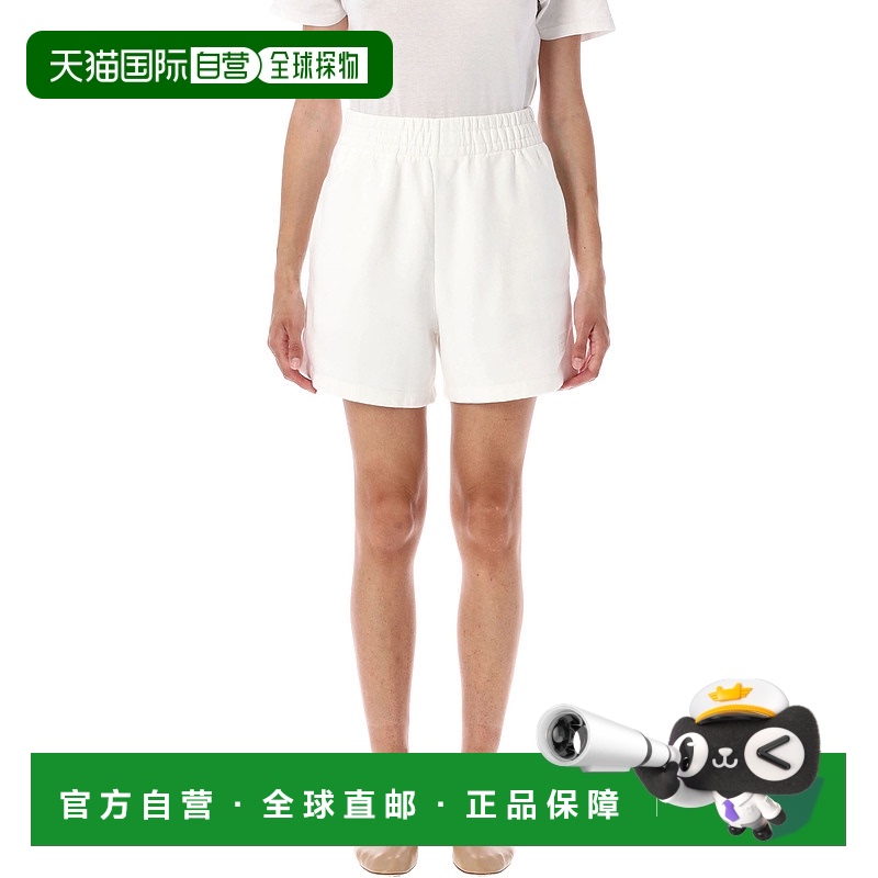 1h可退 香港直邮ANINE BING 女士 Kam framed 交织图案运动短裤 A