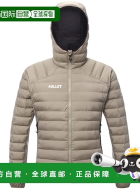 自营欧洲直邮Millet觅乐 FITZ ROY WARM 男款保暖羽绒服 米色