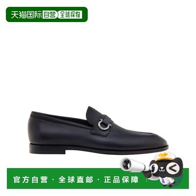 1h可退 香港直邮Salvatore Ferragamo Gancini扣饰莫卡辛鞋 02168