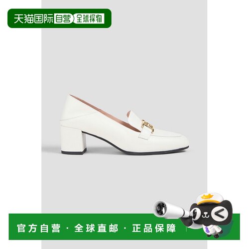 1h可退 香港直邮Bally 巴利 女士 Bekla 50 精饰皮质可拆卸鞋跟浅