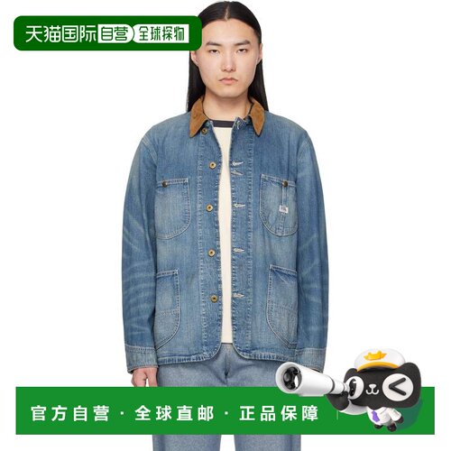 1h可退 香港直邮ralph lauren rrl 拉夫 劳伦RRL 男士 蓝色 Cordu