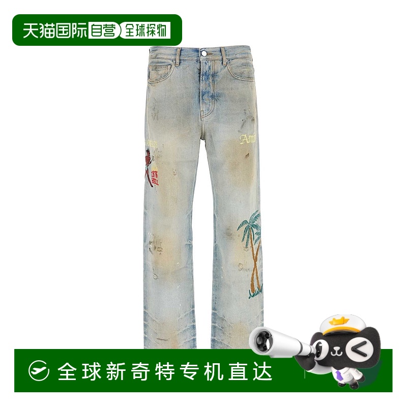 1h可退 香港直邮AMIRI 男士 牛仔裤 AMDNGH109632PERANTIND