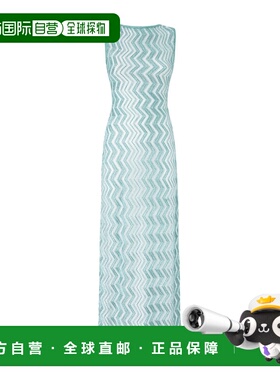 1h可退 香港直邮Missoni 网纱罩衫连衣裙 MS26SQ1FBV00IT吊带长裙