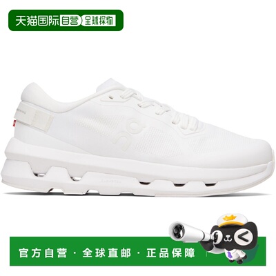 香港直邮On 女士 白色 Cloudzone 运动鞋 3WF10071200