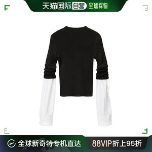 香港直邮Alexander Wang 亚历山大 王 女士圆领毛衣