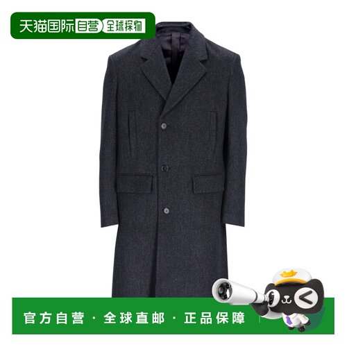 香港直邮Prada 长袖大衣 UC546M17ZU普拉达男装西装