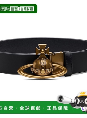 香港直邮Vivienne Westwood 薇薇恩 韦斯特伍德 男士 黑色 Orb Bu