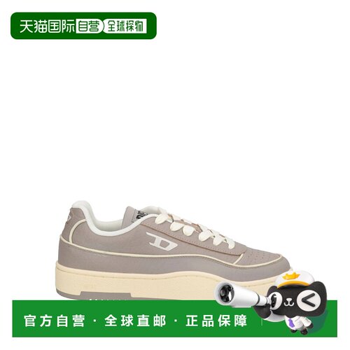 香港直邮Diesel 迪赛 男士 运动鞋 grey灰色 舒适时尚男鞋