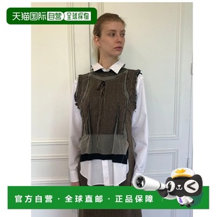 S51CU0240S53774上衣 手工拼接背心 香港直邮Maison Margiela