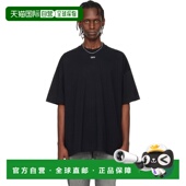 OMAA16 男士 香港直邮off 1h可退 Logo white Dots T恤 黑色 Over