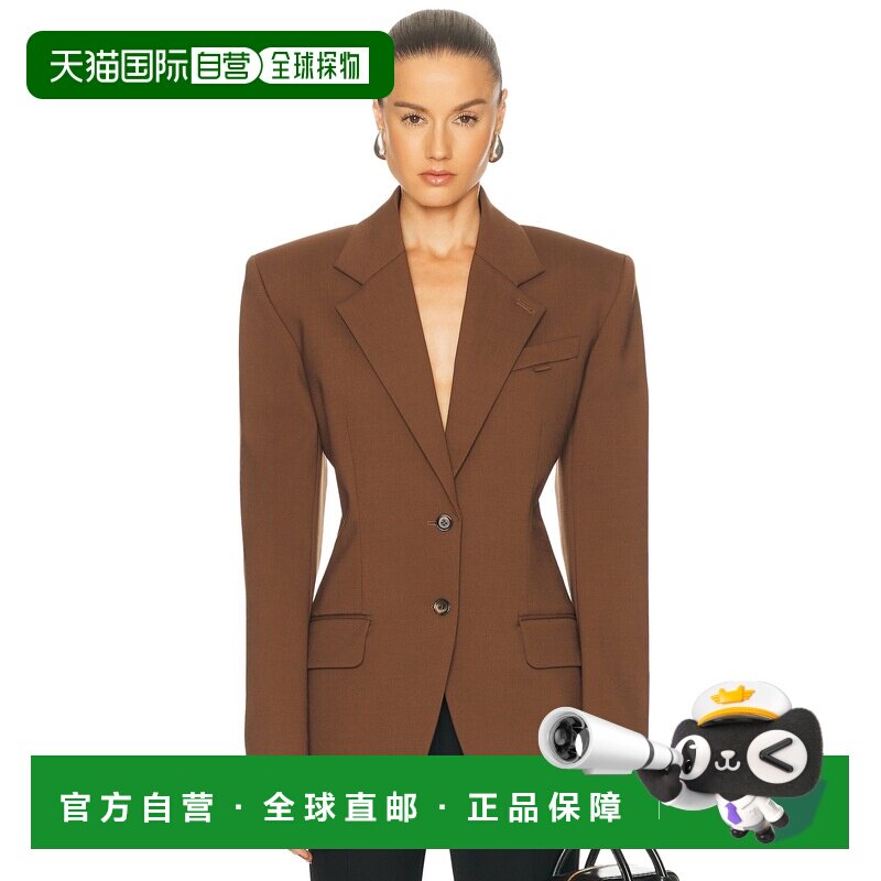1h可退 香港直邮Mugler 穆勒 女士 精细剪裁西装外套 26P1VE04841