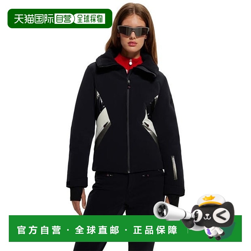 1h可退 香港直邮BOSS 波士 女士 滑雪夹克 black黑色 舒适时尚