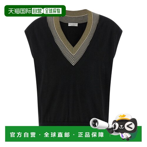 香港直邮Brunello Cucinelli 无袖针织背心 M1383【付后1h可退】