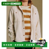 欧洲直邮Sezane 儿童米白色棉质衬衫