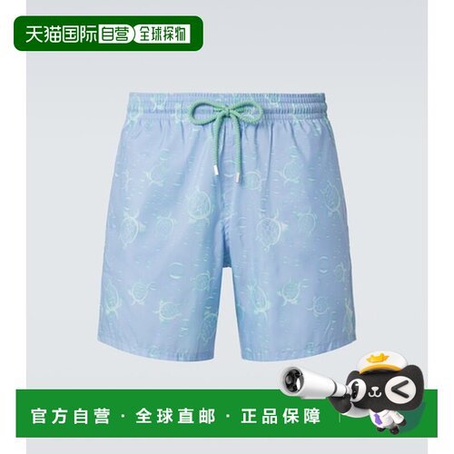 香港直邮Vilebrequin 男士 Mahina 印花泳裤 blue蓝色 舒适时尚