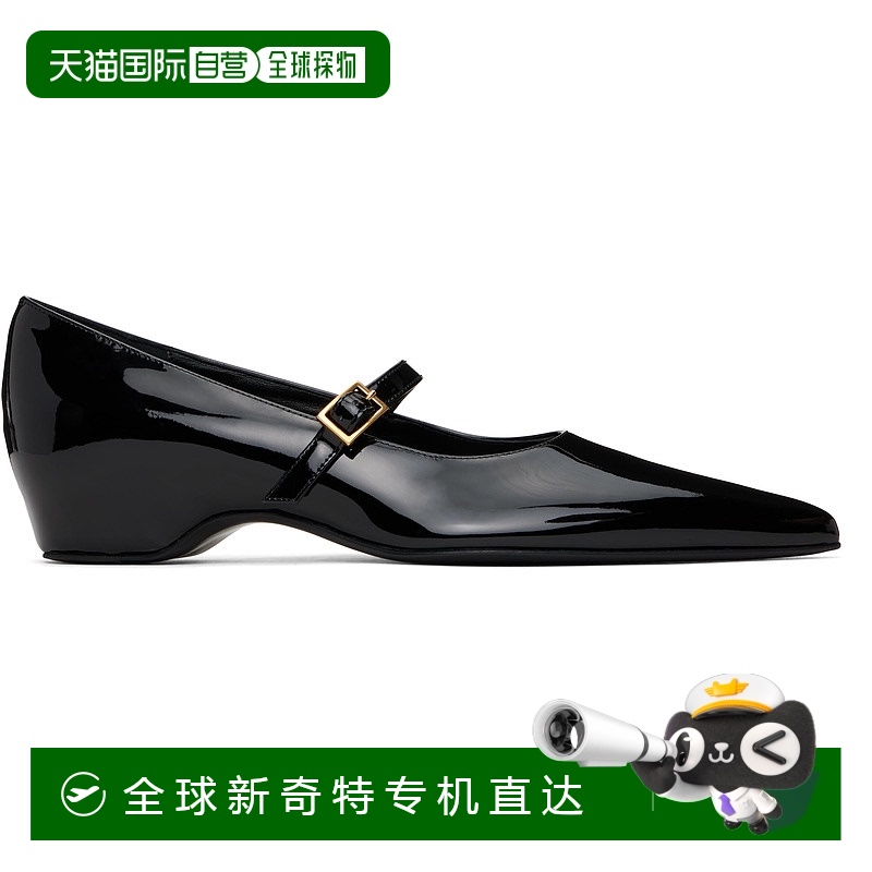 香港直邮KHAITE 女士 黑色 Sybil Mary Jane 芭蕾鞋 F4052909皮鞋