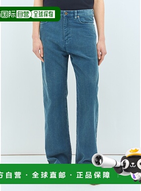 1h可退 香港直邮Miu Miu 缪缪 女士 灯芯绒长裤 MP162316DE直筒