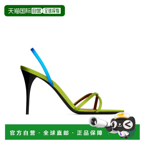 香港直邮Saint Laurent 露跟高跟凉鞋 8697399QNA2