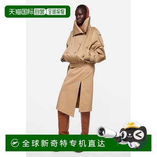 Studios 歐洲直郵Acne FW25女士棕色棉半身裙
