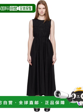 1h可退 香港直邮Cecilie Bahnsen 女士 黑色 CBchristy 连衣裙 42