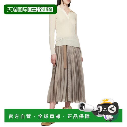 香港直邮Moncler 翻领长袖针织衫开衫 K10939A00005M1732