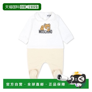 1h可退 香港直邮Moschino 莫斯奇诺 女童 ROMPER 婴儿套装童装 MU