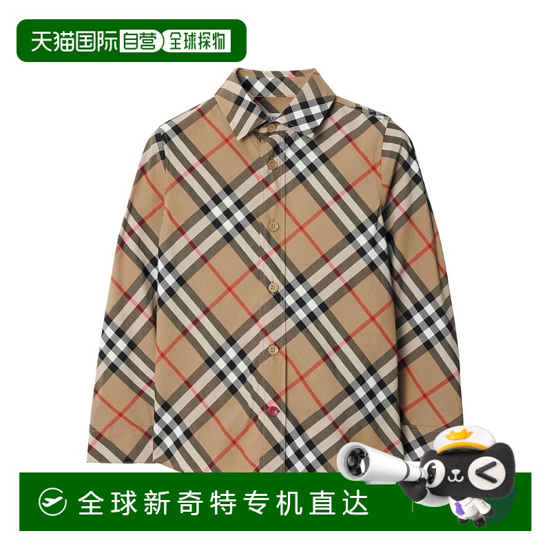 1h可退 欧洲直邮burberry 少男 衬衫