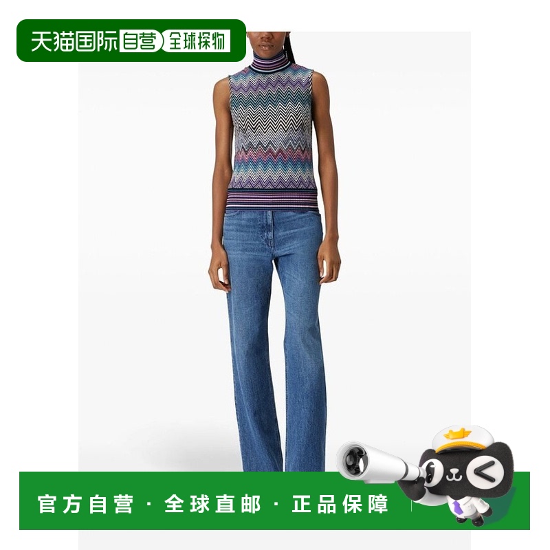 香港直邮MISSONI 米索尼 女士 锯齿形针织背心 DS24WK0PBR00YX