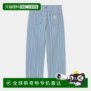 牛仔 欧洲直邮Carhartt Wip 男士 蓝色棉休闲裤