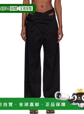 1h可退 香港直邮Tom Ford 汤姆 福特 女士 黑色 Signature Wrap S