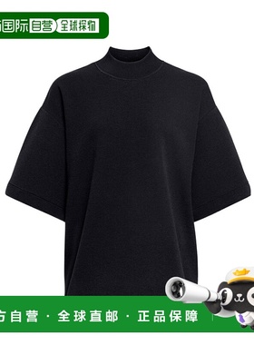 香港直邮Alaia 方形短袖T恤 AA9H1269K083B半高领