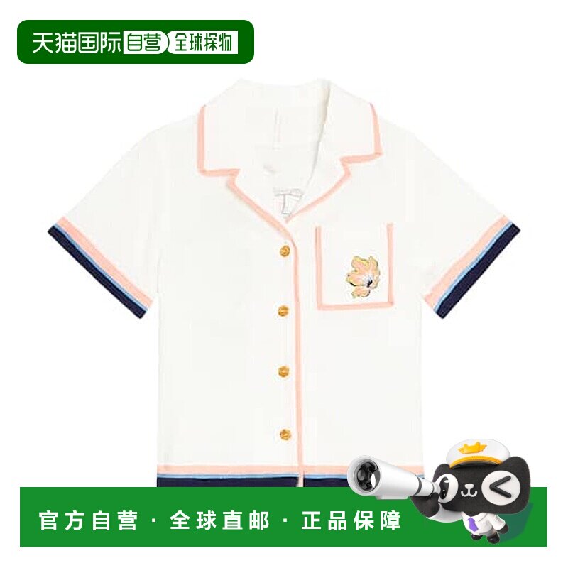 香港直邮ZIMMERMANN 女童 Alight 棉质衬衫童装 white白色 舒适时
