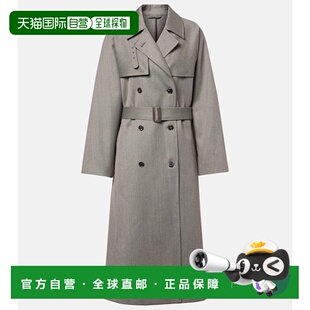 1h可退 香港直邮The Row 女士 Rhydian 初剪羊毛华达呢风衣西装