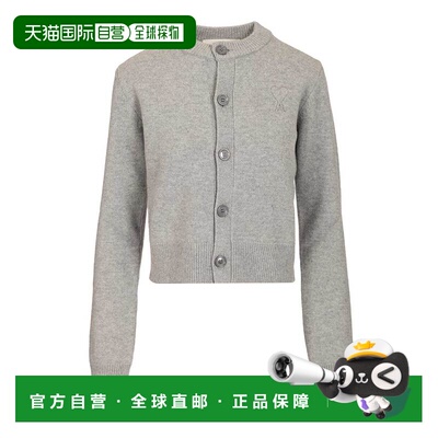 1h可退 欧洲直邮amiparis 女士 针织衫羊绒开衫