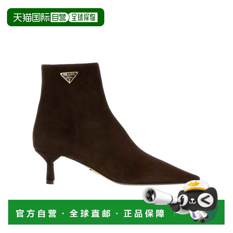 1h可退 香港直邮PRADA 女士靴子 1T217O008F055F0003 CO 棕色 尖
