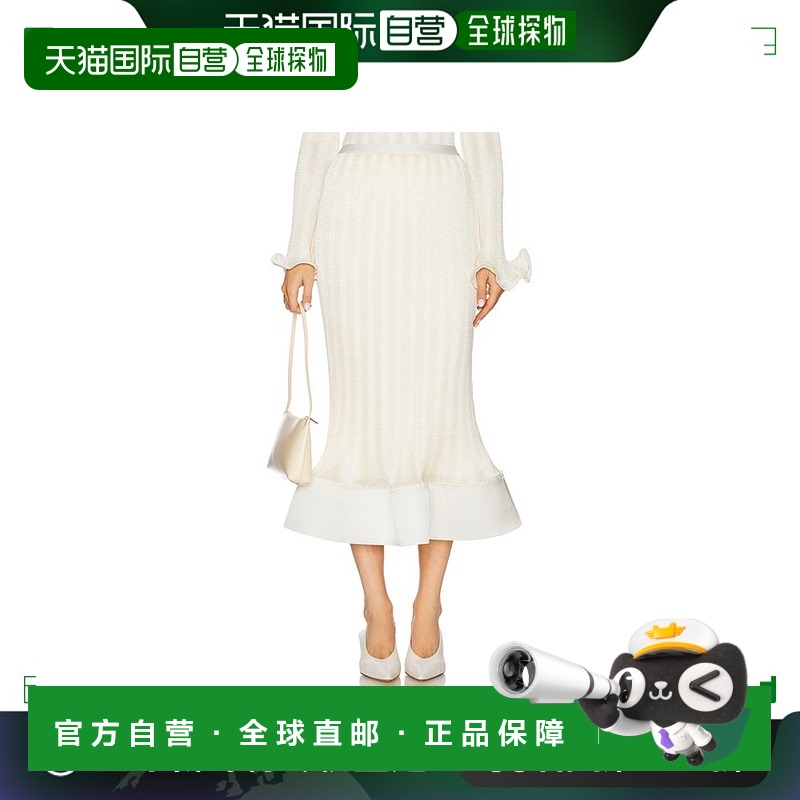 香港直邮Simkhai 女士 Hollis 中长半身裙 1253004G短裙