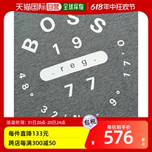 BOSS 灰色短袖 T恤 50383747 030男T 香港直邮HUGO TESSLER86 男士