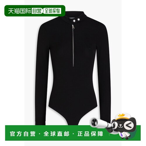 香港直邮Courreges 女士 绉纱连体衣 325JBD147JS0220BLACK