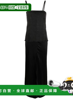 1h可退 香港直邮Blumarine 蓝色情人 女士 吊带连衣裙 2A398A长裙