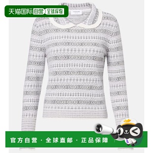 布朗 汤姆 女士 Fair 羊毛混纺提花 香港直邮Thom Isle Browne