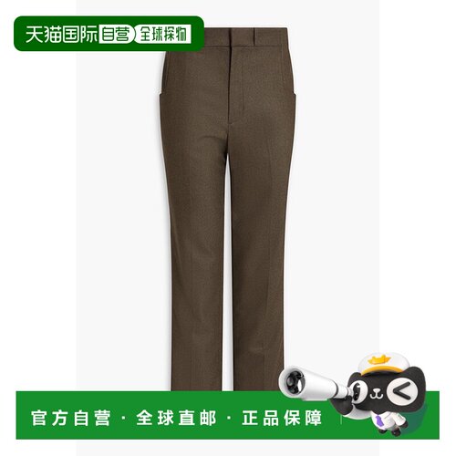 香港直邮Entire Studios 男士 修身羊毛花呢长裤 ESUW253014PEARL
