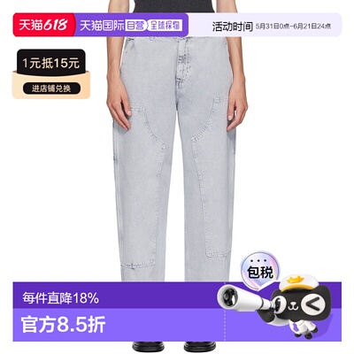 1h可退 香港直邮CARHARTT WIP 女士 灰色 Brandon Double Knee 牛