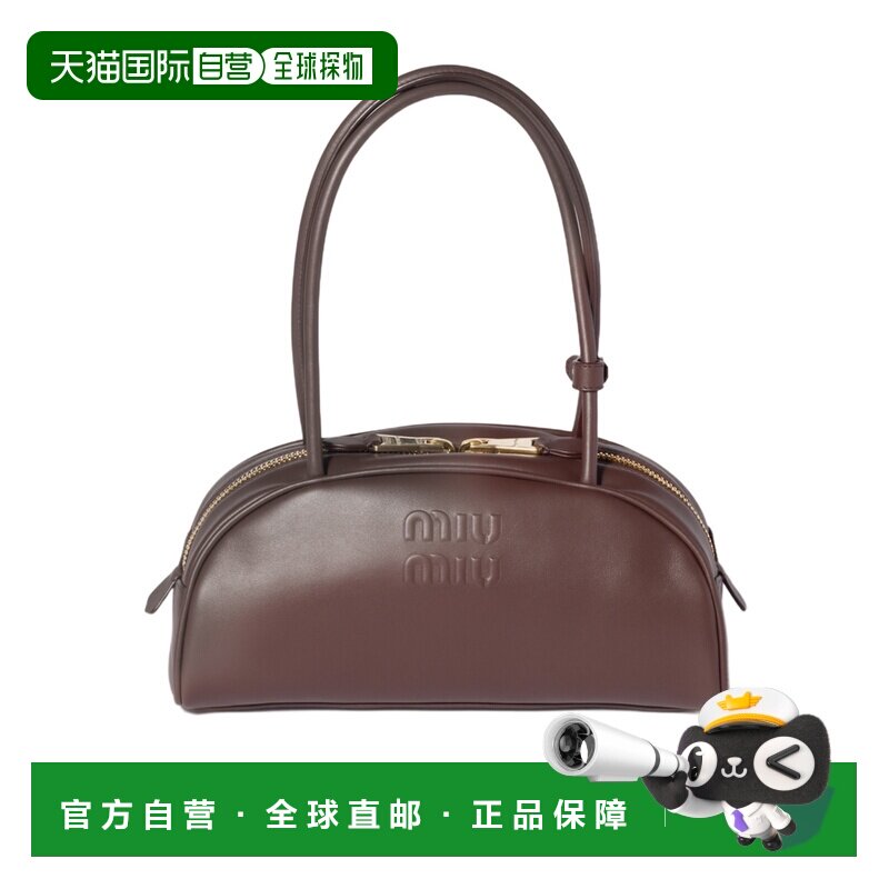 香港直邮MIU MIU 女士手提包 5BB1932CRWVOOOF0NBL CO 红色 拉链