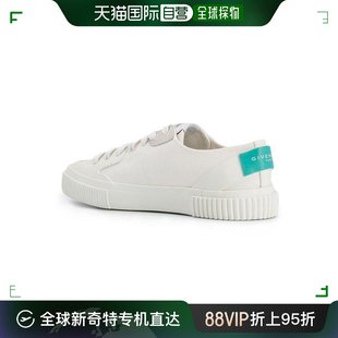 香港直邮GIVENCHY 128 BE000PE0SP 白色女士帆布鞋