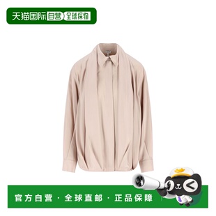 1h可退 香港直邮LOEWE 罗意威 女士 垂坠衬衫 S540Y05XC7