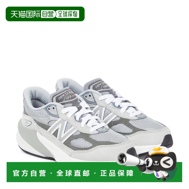 香港直邮New Balance  女童 990v6 Junior 绒面革运动鞋童鞋童装