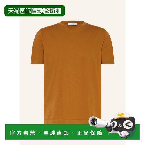 香港直邮BOGLIOLI 男士T恤 100297701315000 CO 酒红色 T-shirt