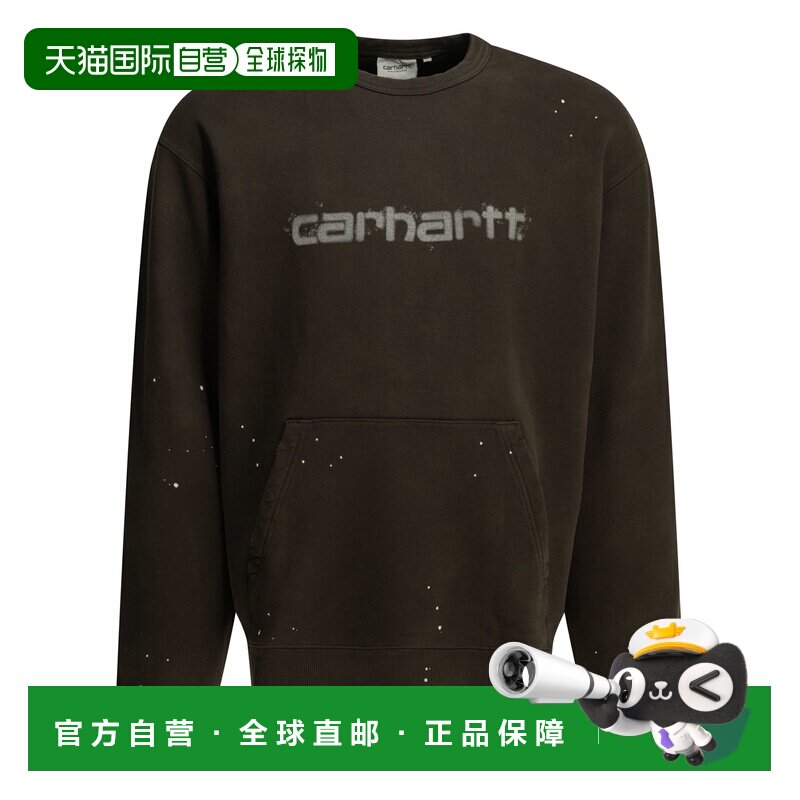 香港直邮CARHARTT WIP 男士卫衣 I03689947EJ AW2026 棕色 "Paint