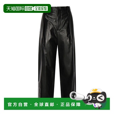 1h可退 香港直邮BOTTEGA VENETA 女士皮裤 837502V5BV01000 AW202